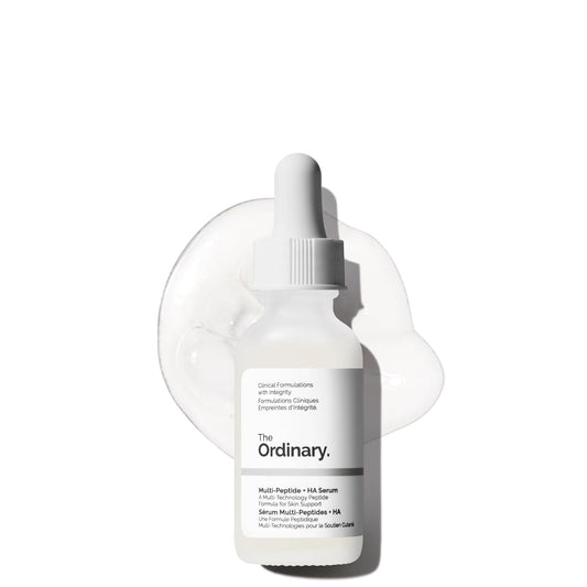 The Ordinary Multi-Peptide + Hyaluronic Acid Serum — Anti-Aging Treatment for Firmness & Elasticity, 1 fl oz