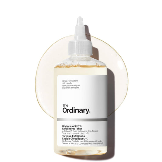 The Ordinary Glycolic Acid 7% Exfoliating Toner — Brightening & Smoothing for Even Skin Tone