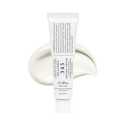 Dr.Althea 345 Relief Cream | Daily Face Moisturizer for Soothing Recovery and Blemish Care with PDRN & Niacinamide | Korean Vegan Skincare for All Skin