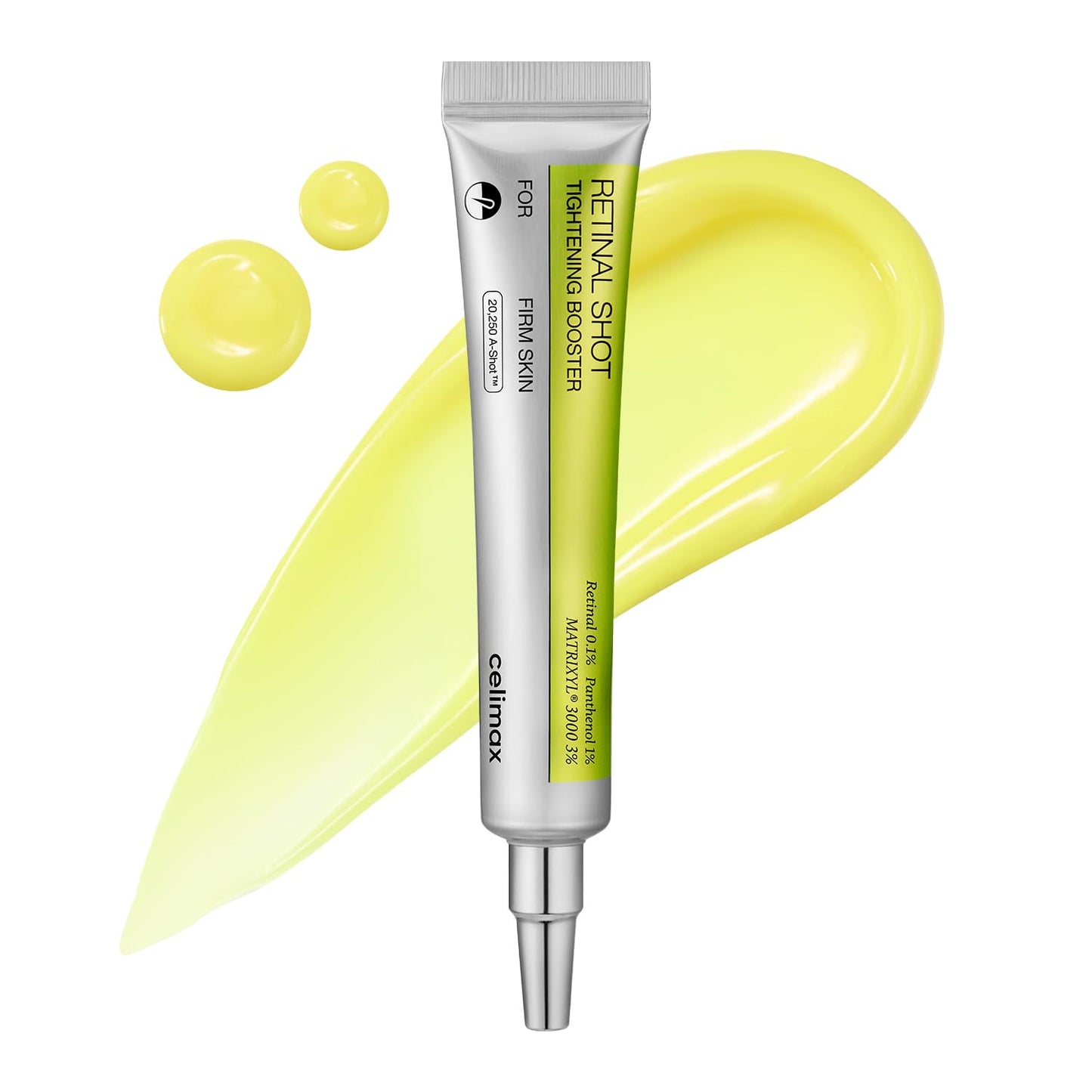 Celimax The Vita A Retinal Shot Tightening Booster — 0.1% Retinal & 3% Matrixyl for Anti-Aging & Pore Refining