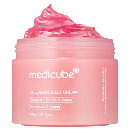 medicube Collagen Jelly Cream with Niacinamide — 24H Hydration for Plumper, Firmer Skin | 3.71 fl.oz
