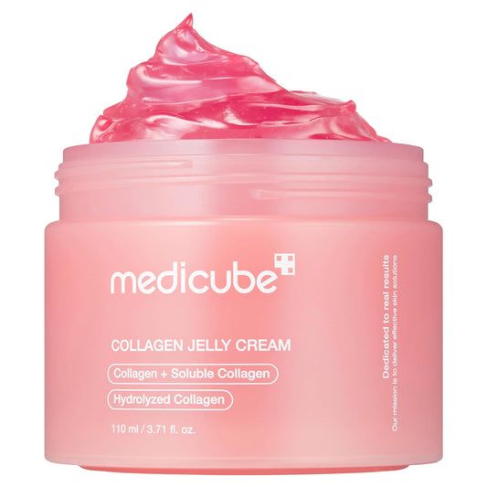 medicube Collagen Jelly Cream with Niacinamide — 24H Hydration for Plumper, Firmer Skin | 3.71 fl.oz