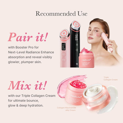 medicube Collagen Jelly Cream with Niacinamide — 24H Hydration for Plumper, Firmer Skin | 3.71 fl.oz