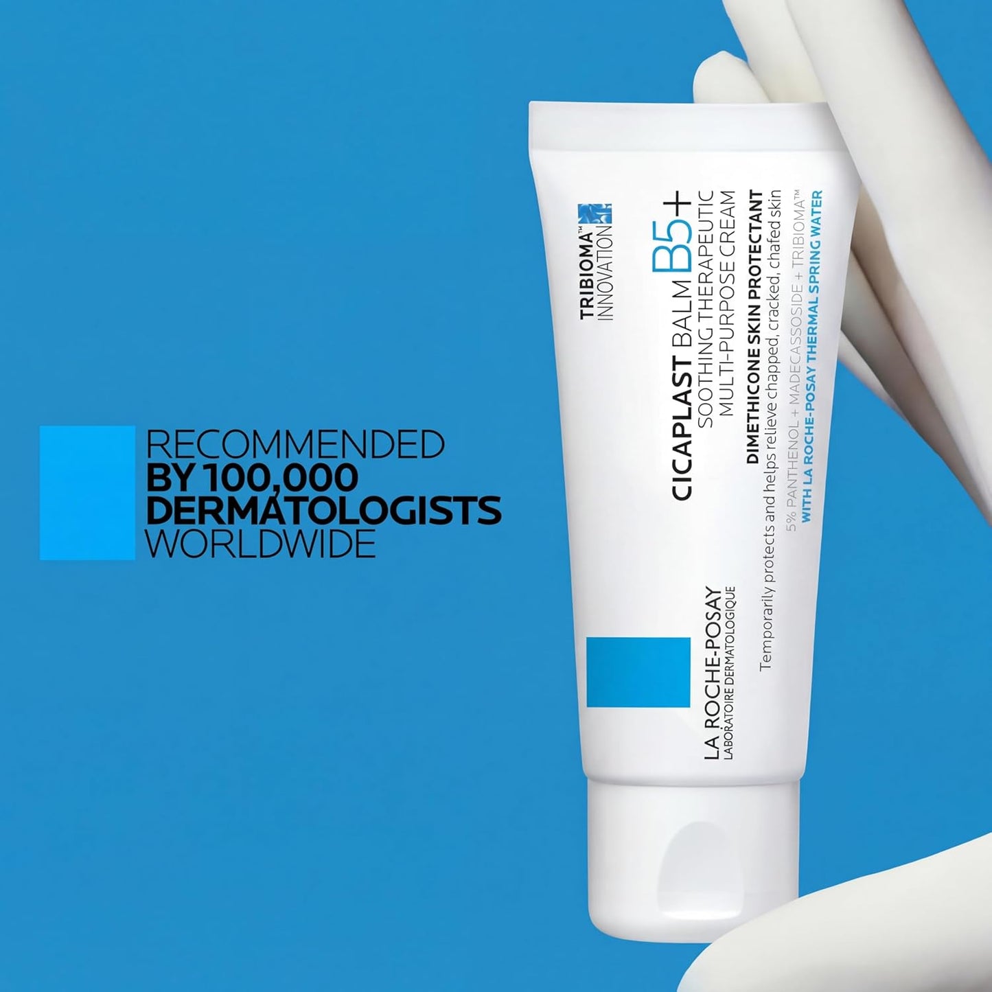 La Roche-Posay Cicaplast Balm B5 — Multi-Purpose Skin Barrier Repair Cream with Panthenol & Shea Butter